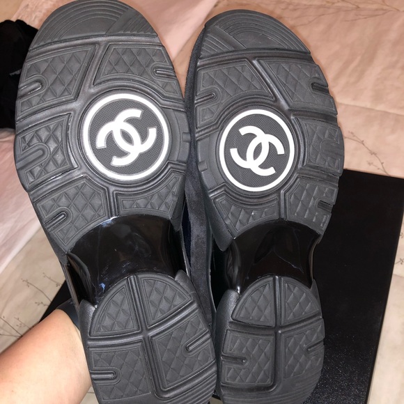 Chanel Mens Trainer Triple Black - Picture 7 of 13